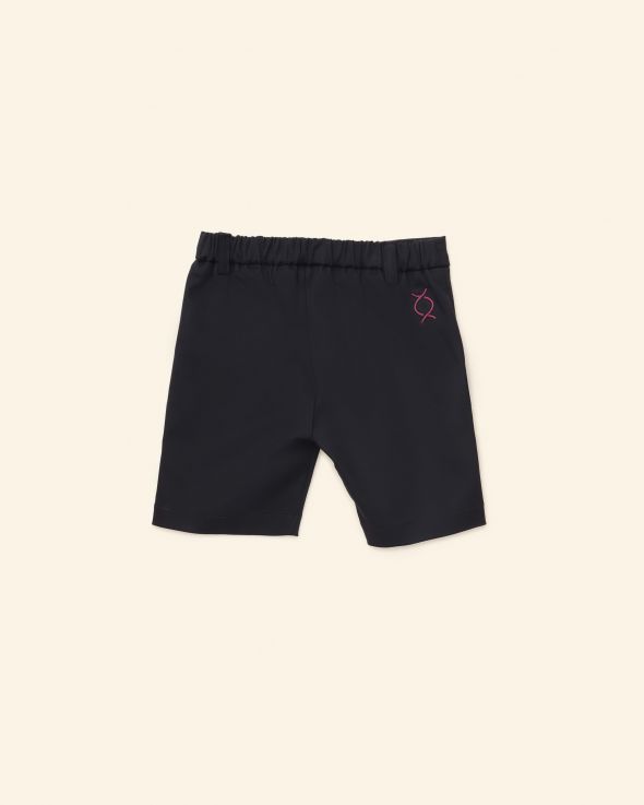 Bermuda per neonato Gabardina colore Blu 