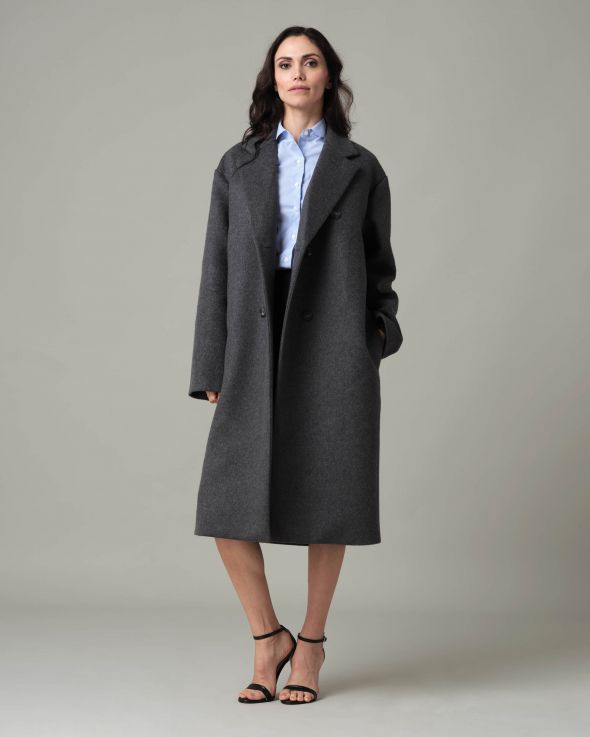 Cappotto in panno misto Cashmere 