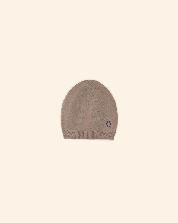 Cappellino per bambino Cachemire colore Beige 