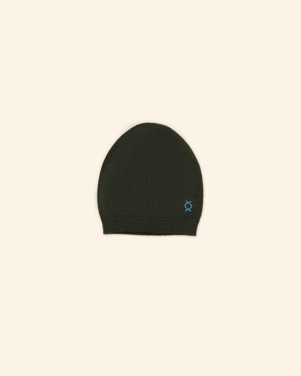 Cappellino per bambino Cachemire colore Verde 