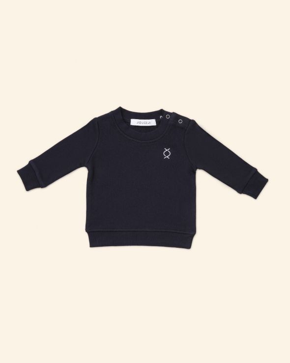 Felpa per unisex neonati Classico colore Blu 