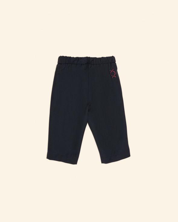 Pantalone per neonato Fresco di lana colore Blu 