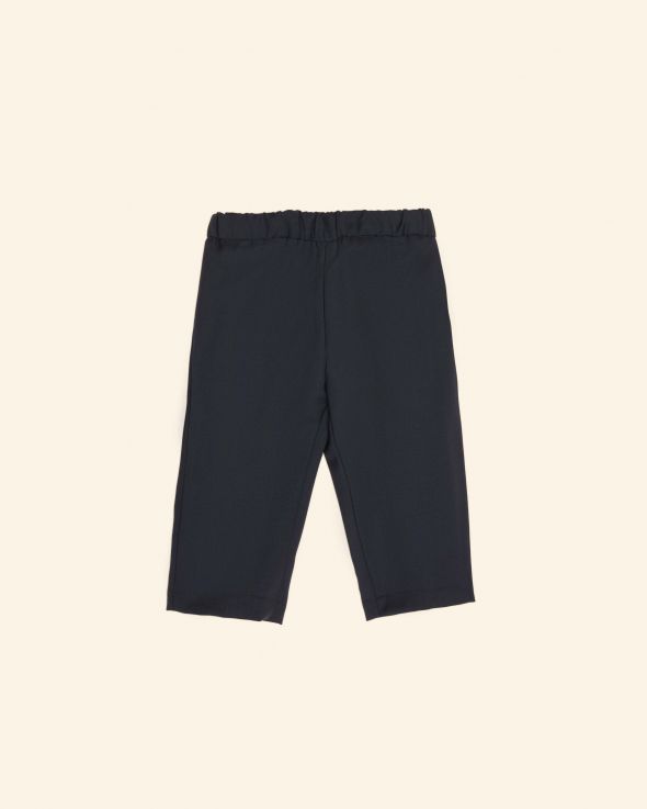 Pantalone per neonata Fresco di lana colore Blu 