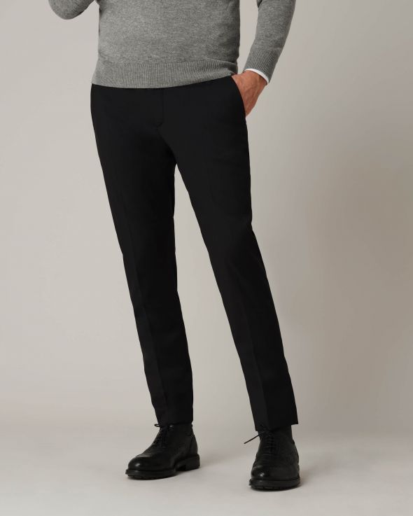 Pantalone per uomo Fresco di lana colore Blu 