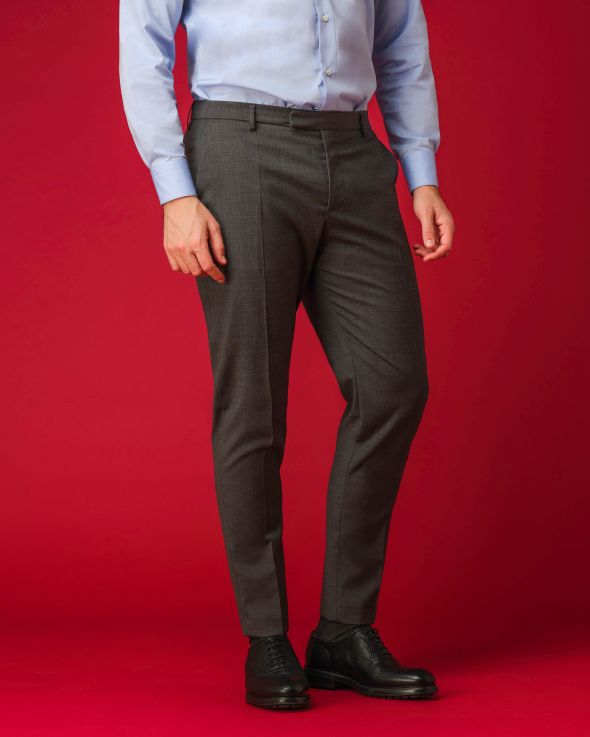 Pantalone per uomo Fresco di lana colore Grigio 