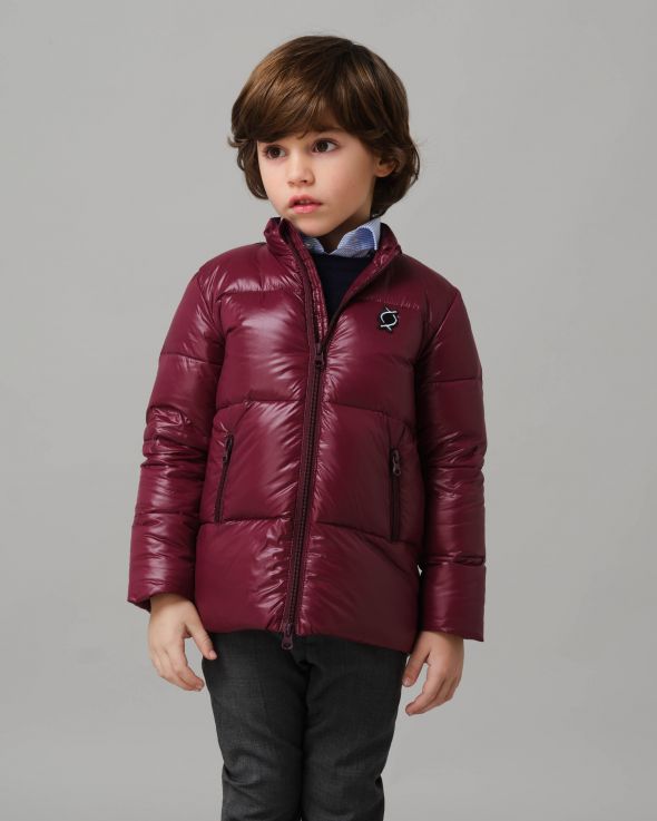 Piumino per bambino Classico colore Bordeaux 