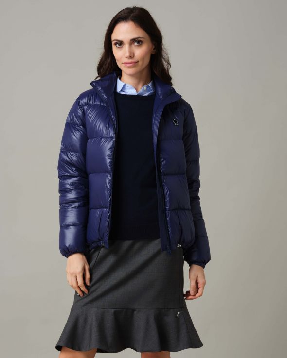 Piumino per donna Classico colore Blu 