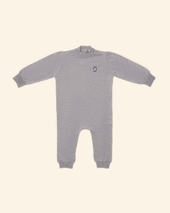 Tutina per neonato Lana colore Grigio 