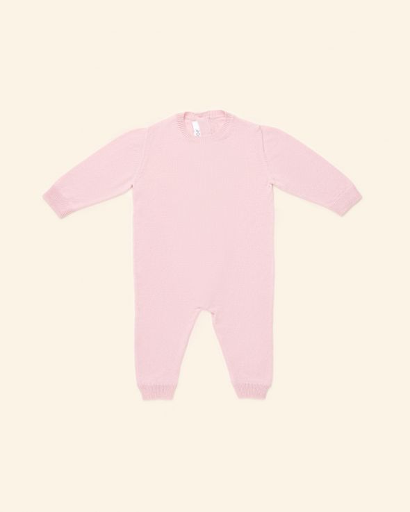 Tutina per neonata Cachemire colore Rosa 