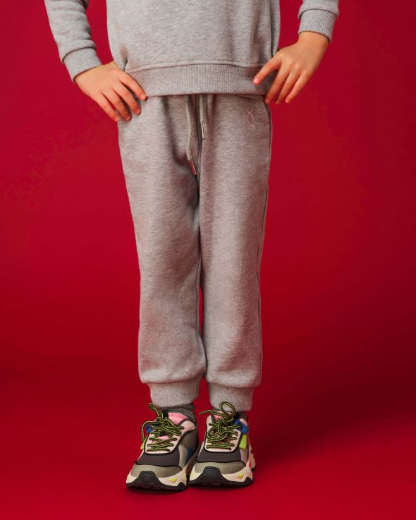 Tuta pantalone per unisex bambini Classico colore Grigio 