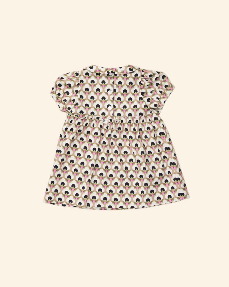 Abito in Voile stampato - Neonata