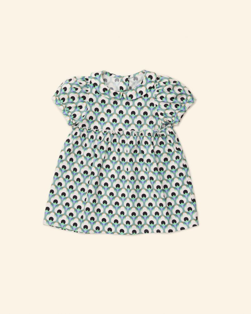 Abito in Voile stampato - Neonata