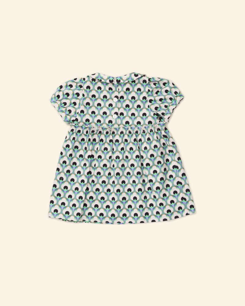 Abito in Voile stampato - Neonata