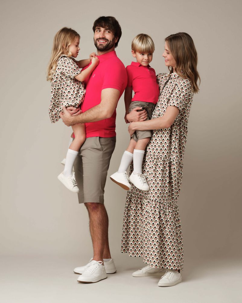 Abito in Voile stampato