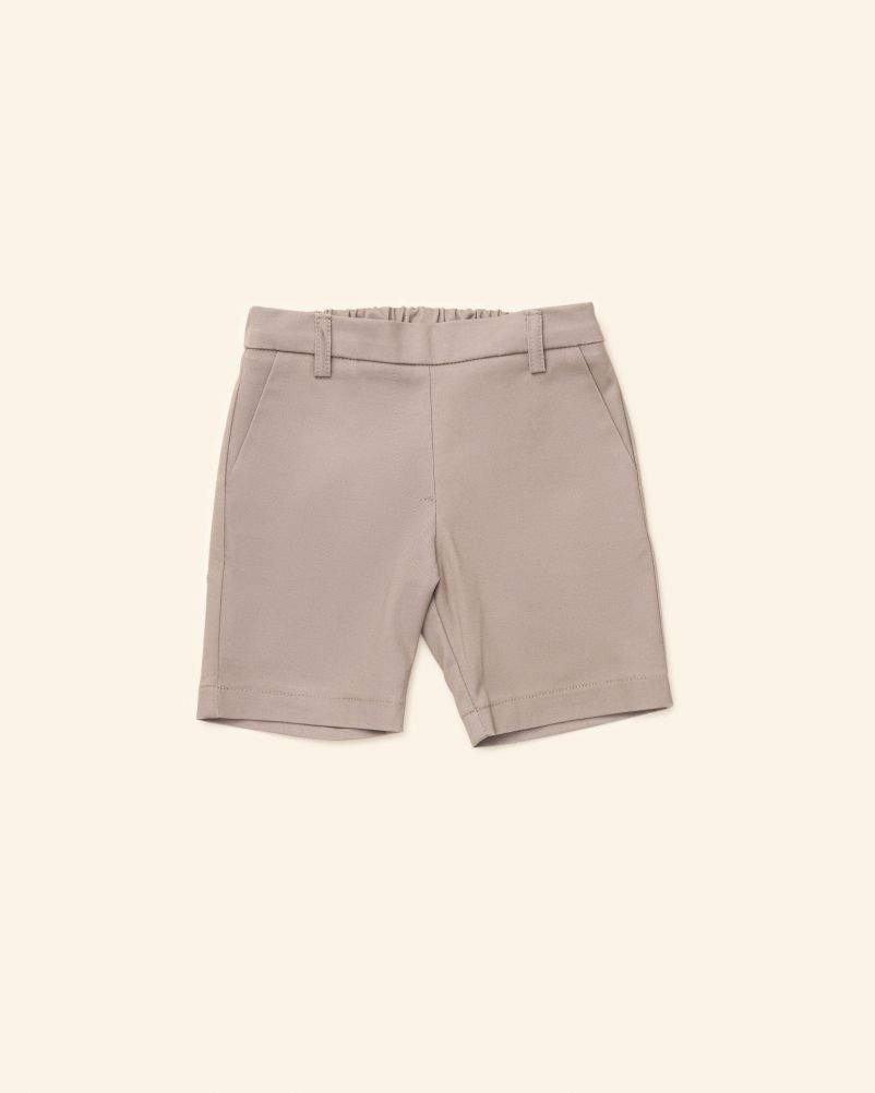 Bermuda in gabardina di Cotone - Neonato