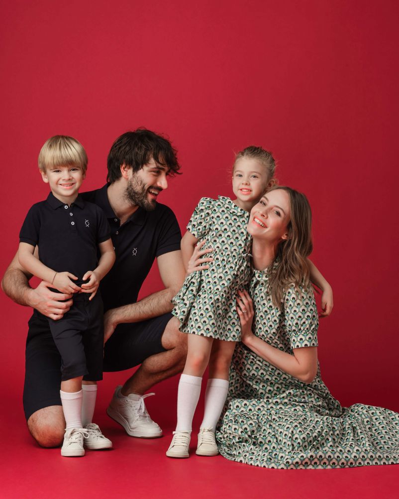 Bermuda in gabardina di Cotone