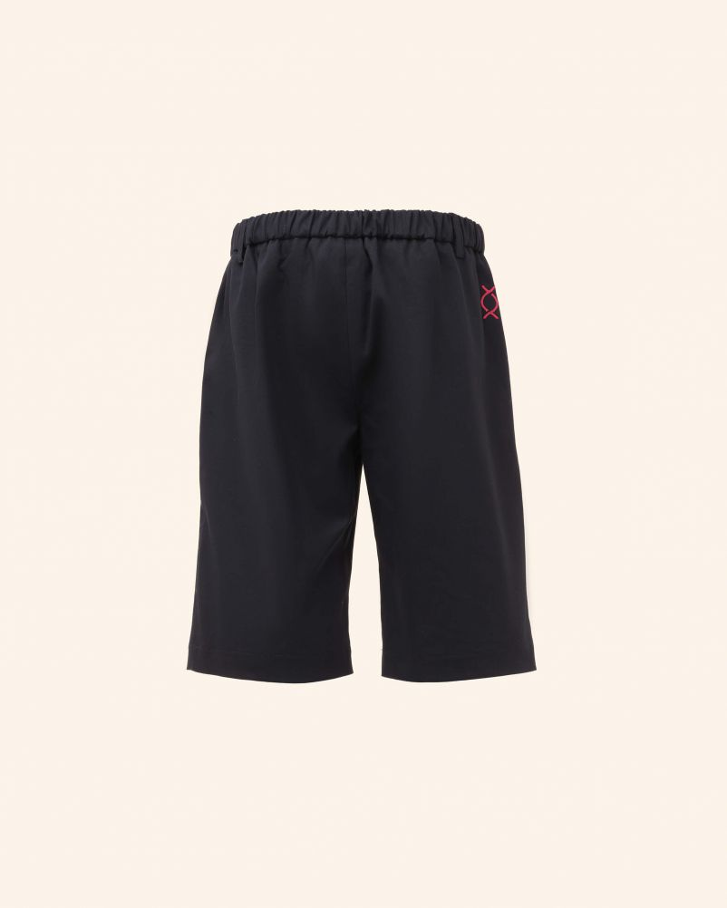 Bermuda in gabardina di Cotone