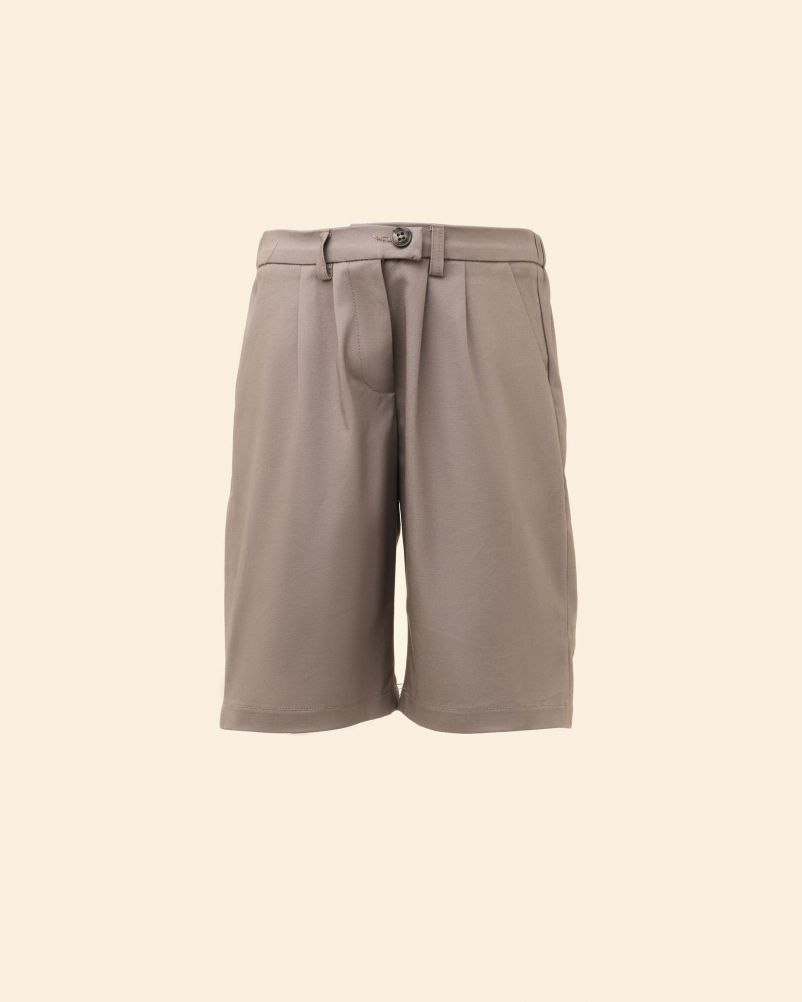 Bermuda in gabardina di Cotone