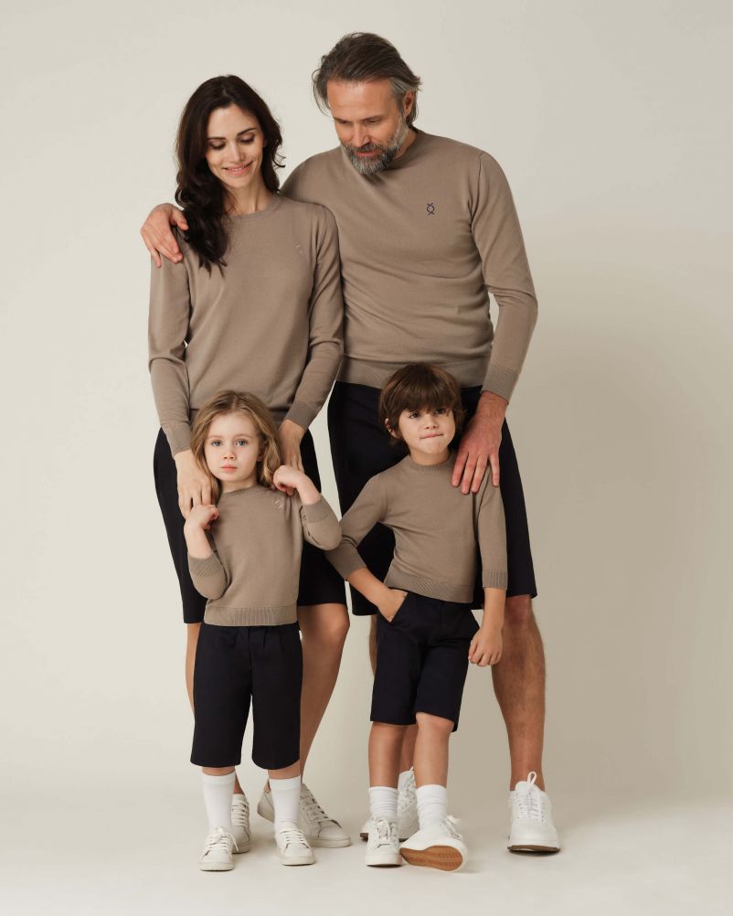 Bermuda in gabardina di Cotone