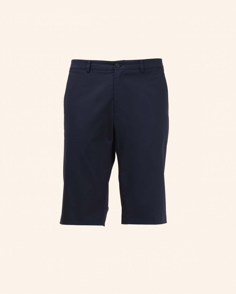 Bermuda in gabardina di Cotone