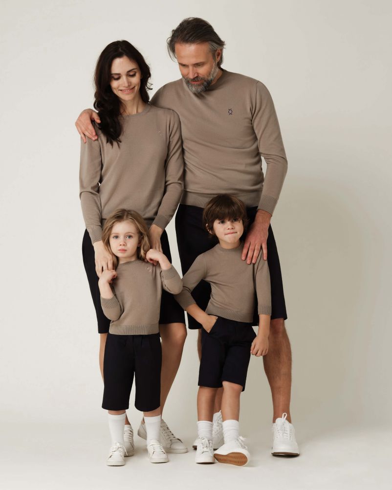 Bermuda in gabardina di Cotone