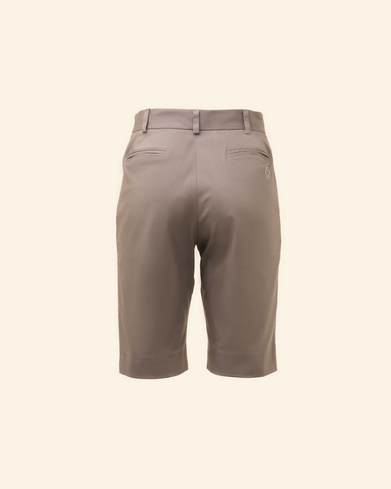 Bermuda in gabardina di Cotone