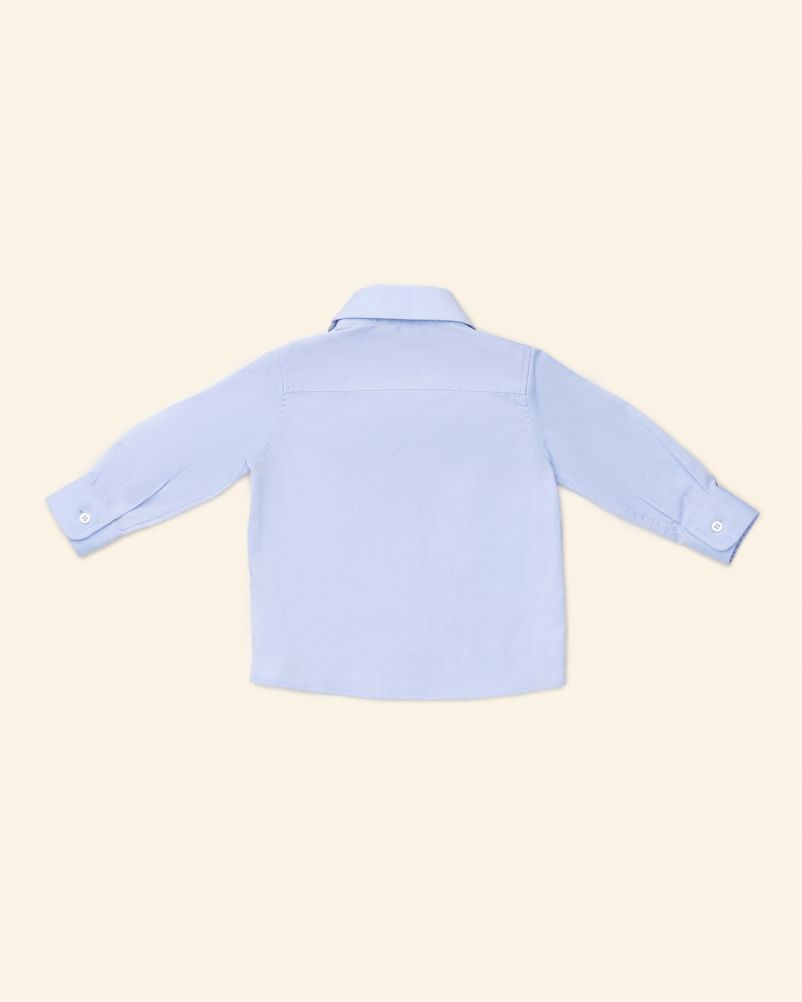 Camicia collezione Basic tinta unita - Neonata