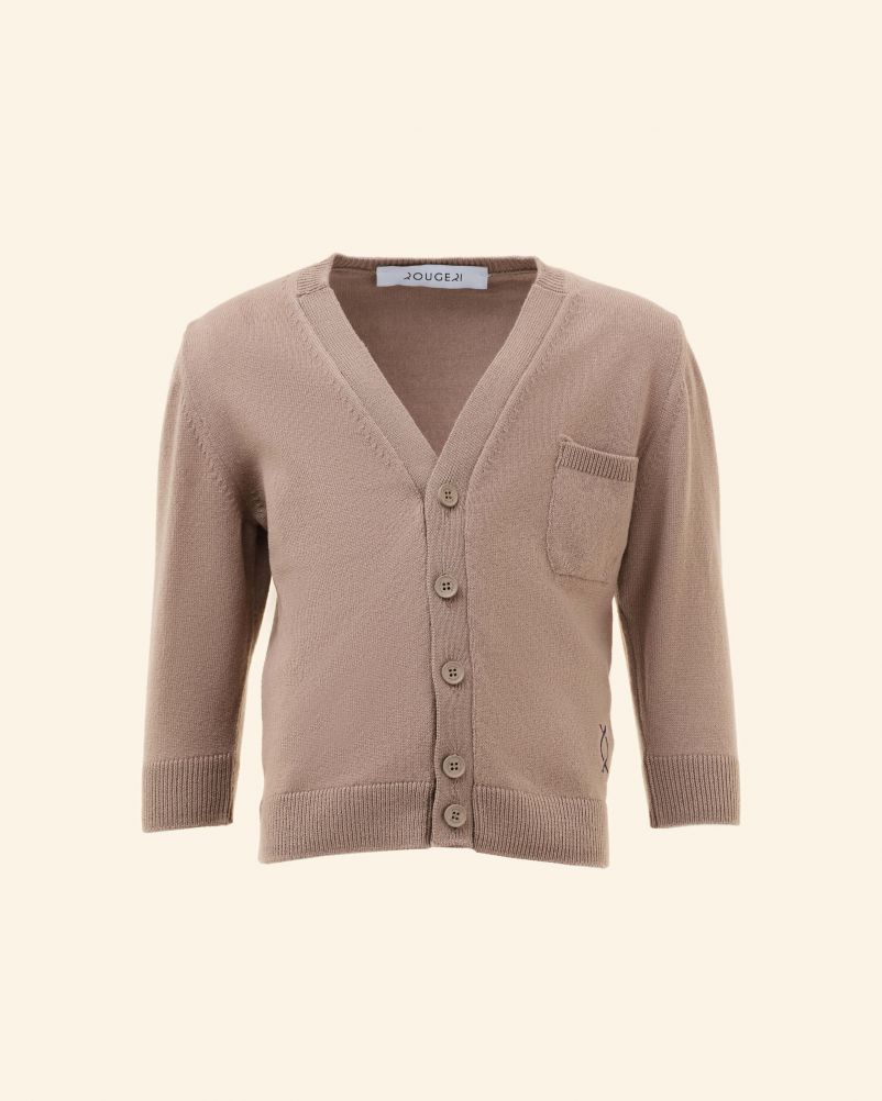 Cardigan in 100% Cashmere Cariaggi