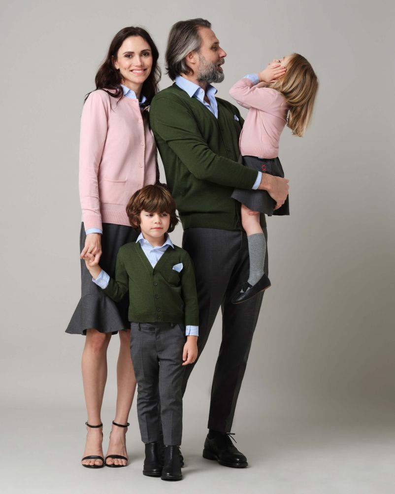 Cardigan in 100% Cashmere Cariaggi