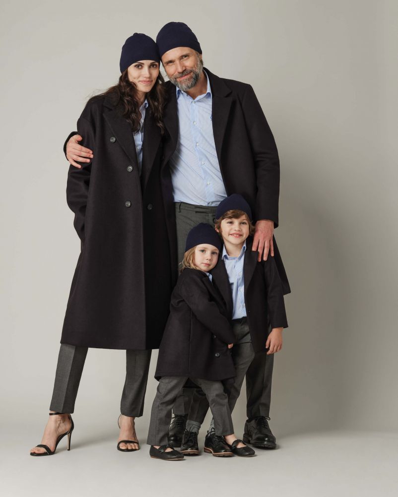 Cappotto in panno misto Cashmere 