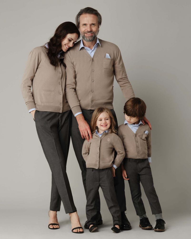 Cardigan in pura Lana vergine