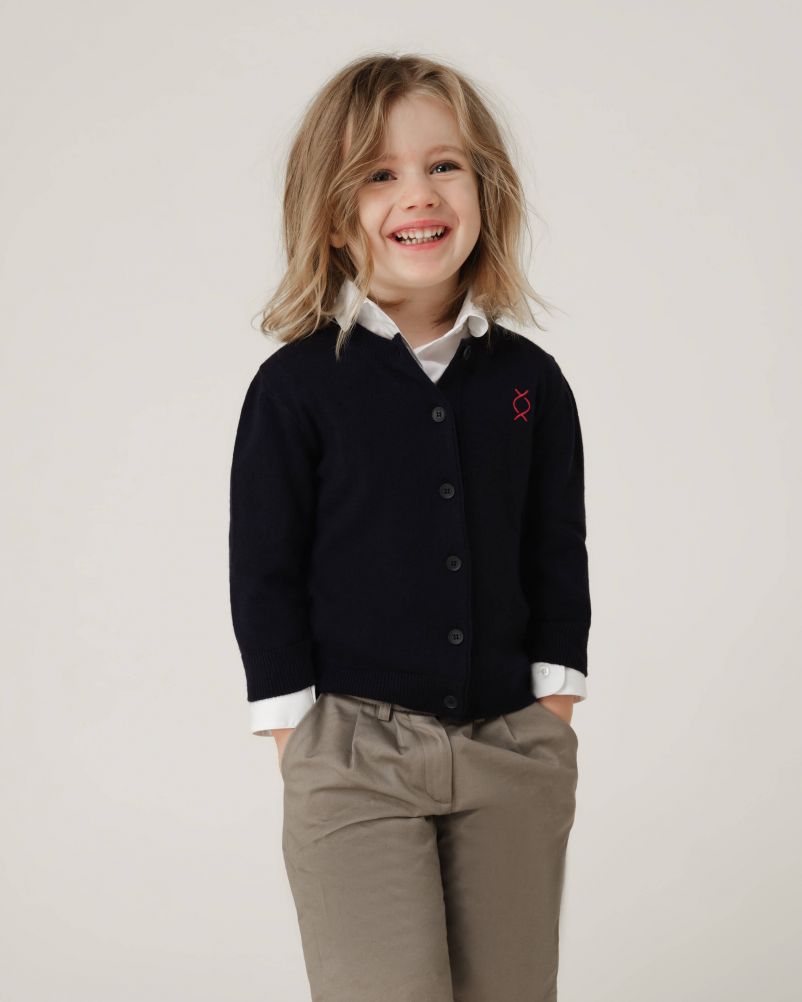 Cardigan in pura Lana vergine