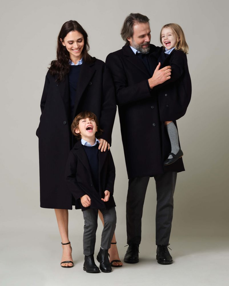 Cappotto in panno misto Cashmere 