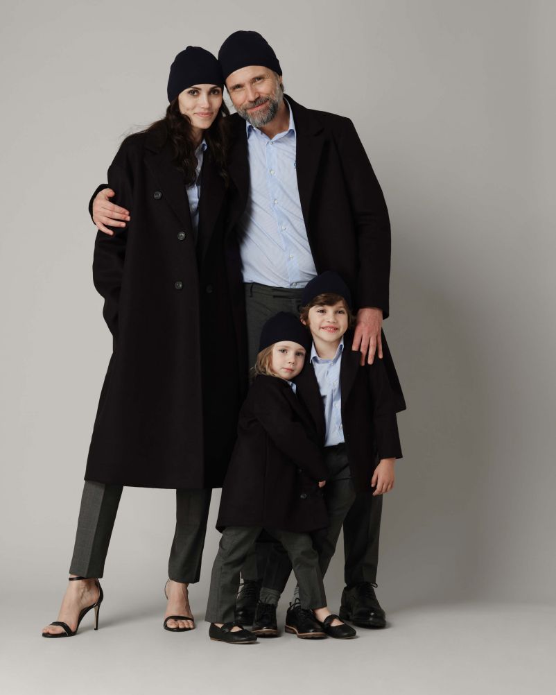 Cappotto in panno misto Cashmere 