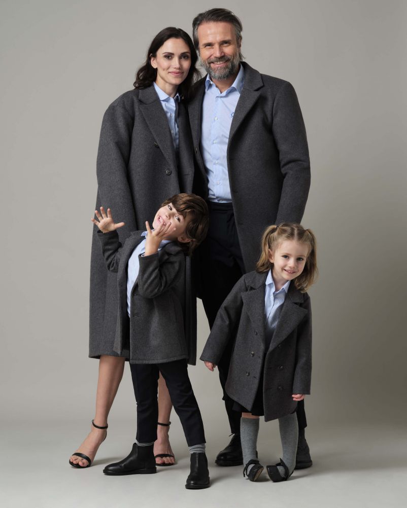 Cappotto in panno misto Cashmere - Neonata