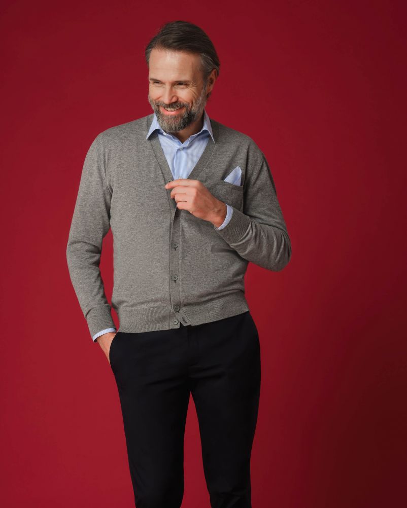 Cardigan in pura Lana vergine