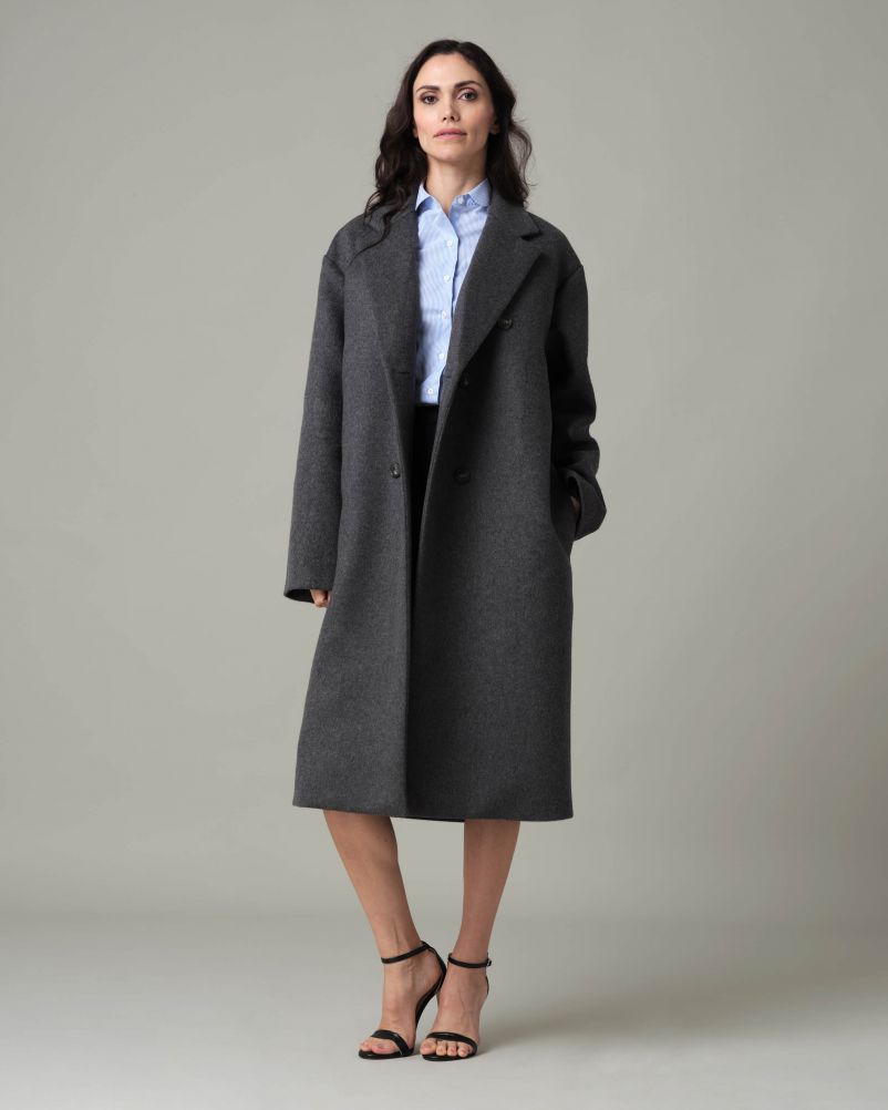 Cappotto in panno misto Cashmere 