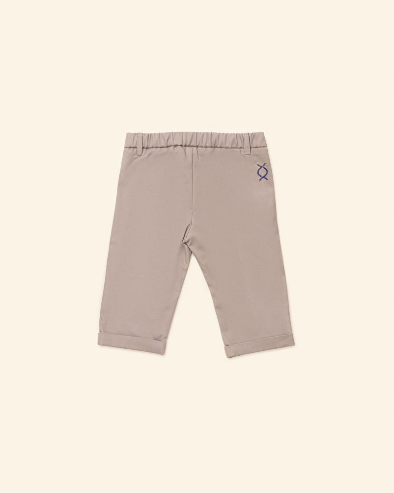 Pantalone in gabardina di Cotone - Neonato