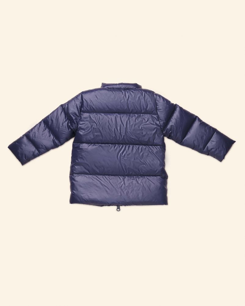 Piumino con 100% vera piuma d