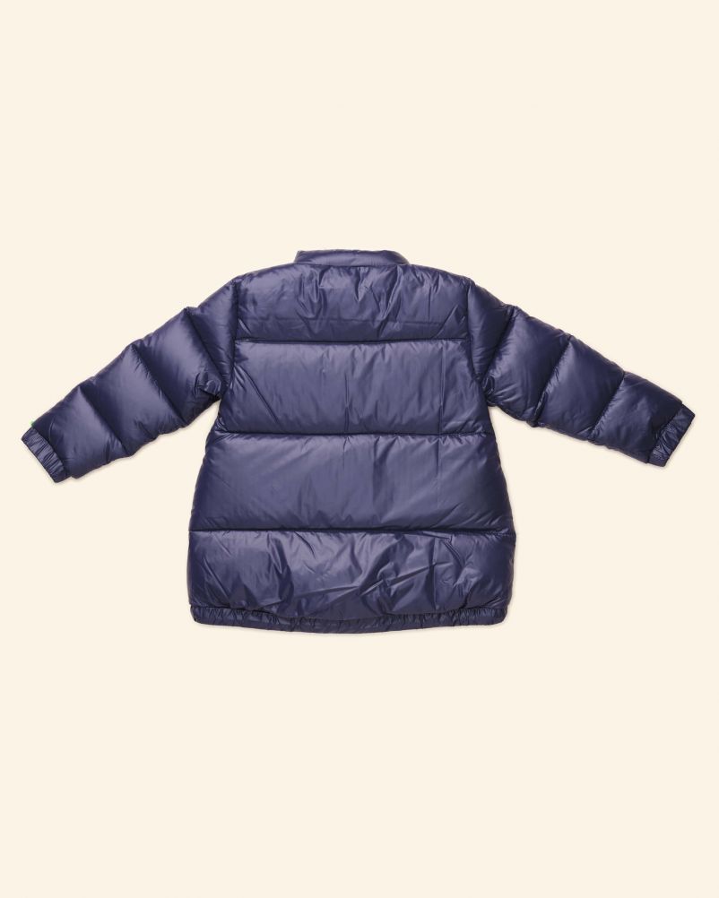 Piumino con 100% vera piuma d