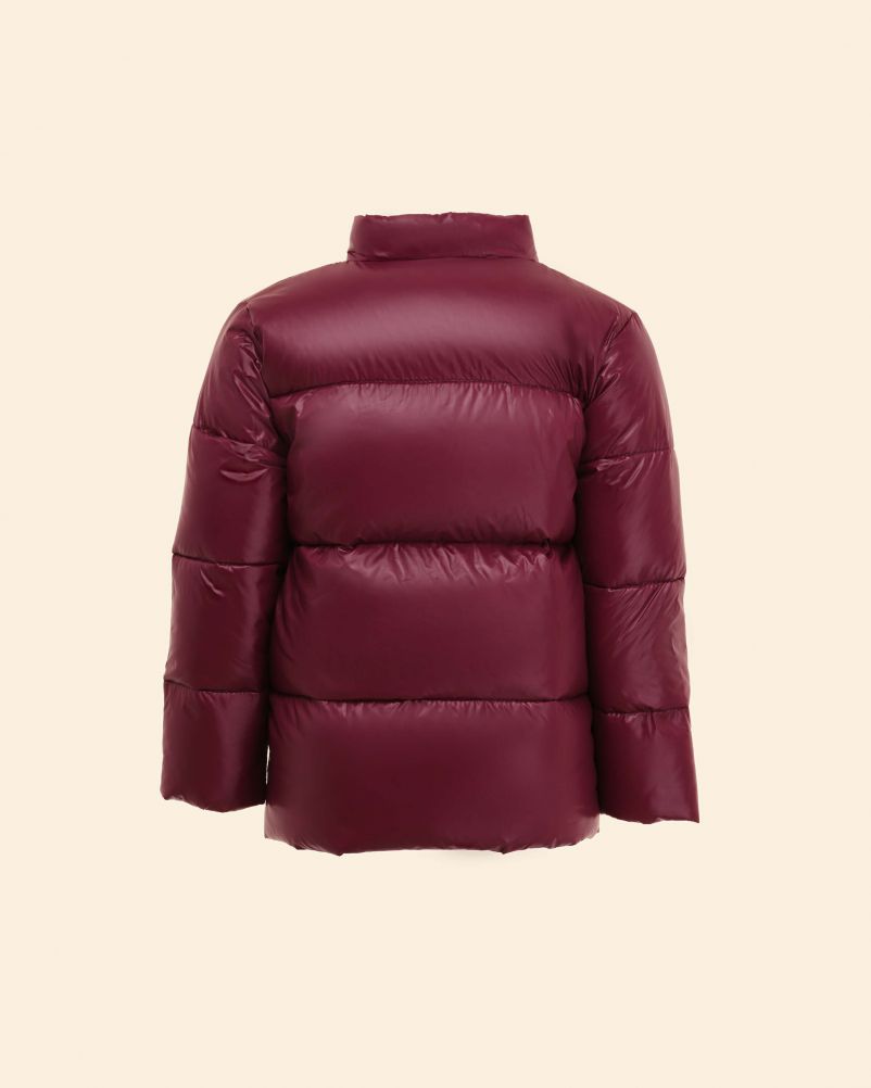 Piumino con 100% vera piuma d