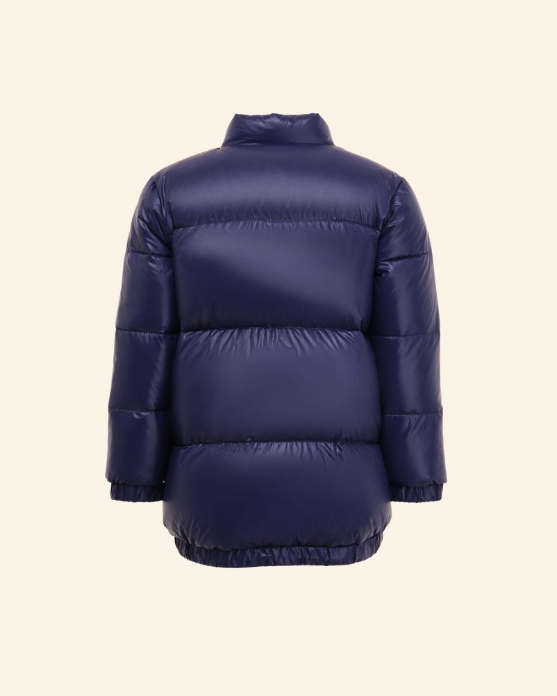 Piumino con 100% vera piuma d