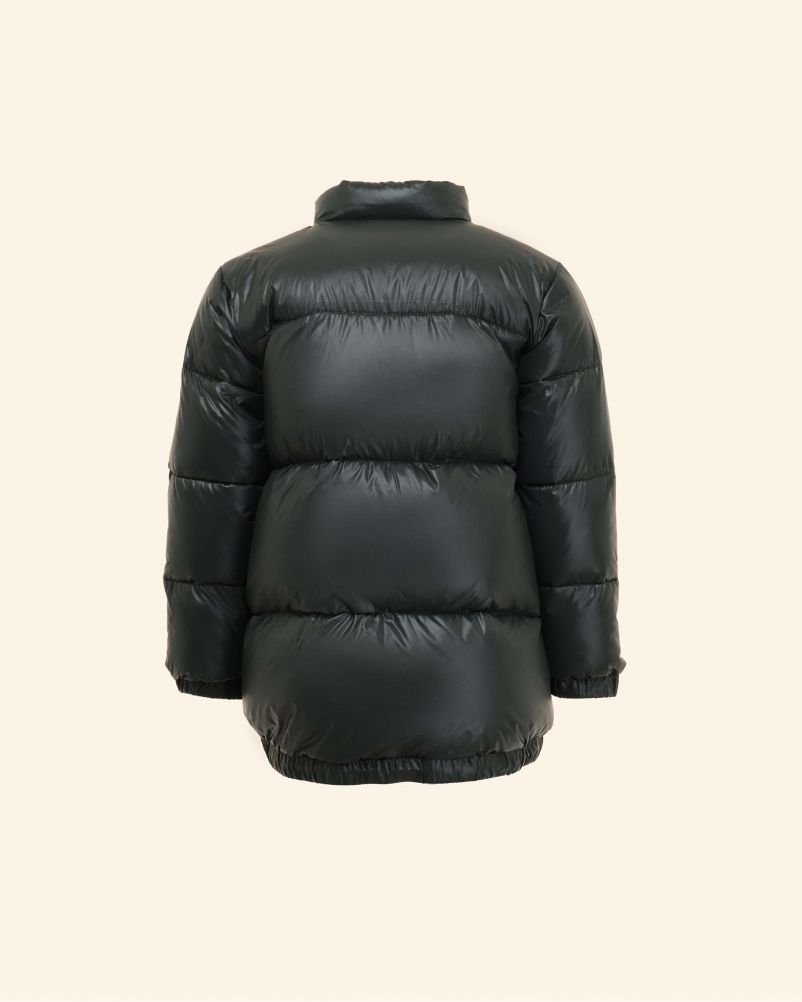 Piumino con 100% vera piuma d