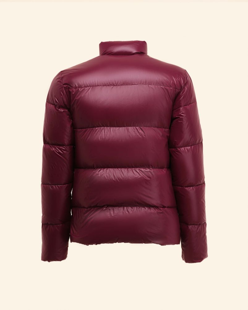 Piumino con 100% vera piuma d