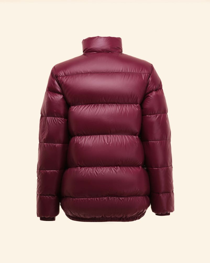 Piumino con 100% vera piuma d