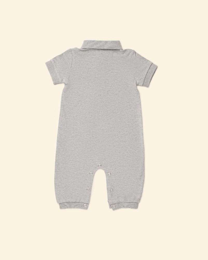 Tutina a Polo in Cotone Piquet