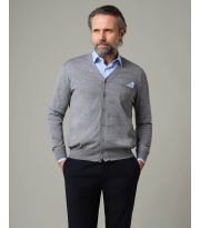 Cardigan in 100% Cashmere Cariaggi