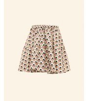 Gonna in Voile stampato