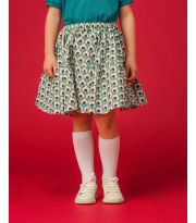 Gonna in Voile stampato