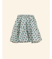 Gonna in Voile stampato